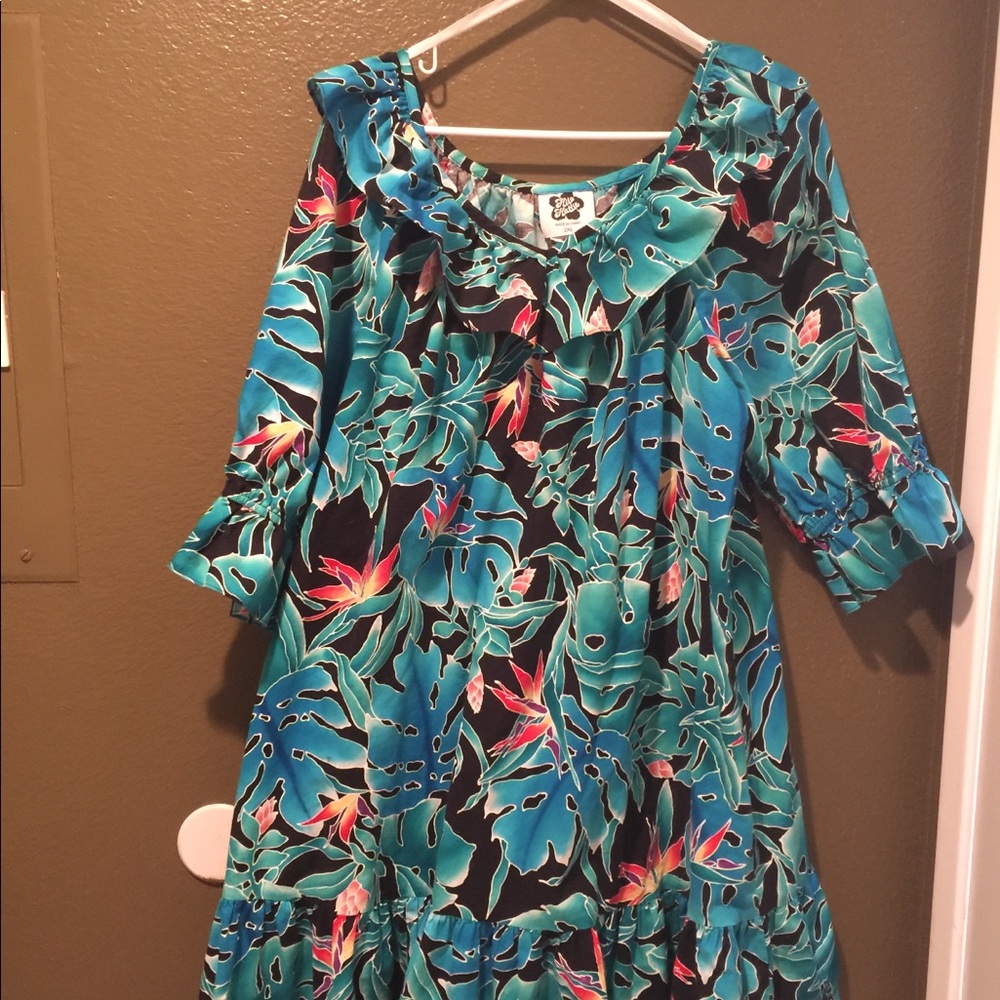 Hilo Hattie muu muu vintage Hawaii dress 2x